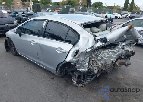 2012 Honda Civic Lx из США, поврежденный, VIN 2HGFB2F55CH326770